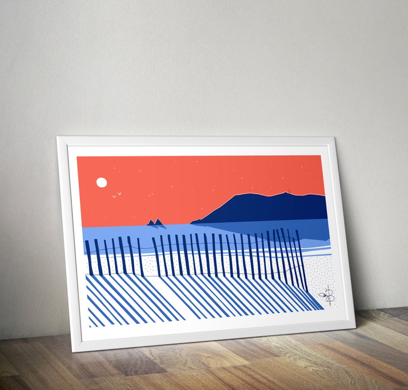 CARTEL “La playa” imagen 1