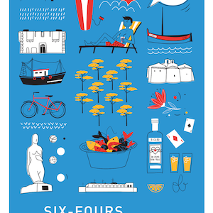 CARTE "Six-Fours-les-Plages" image 2