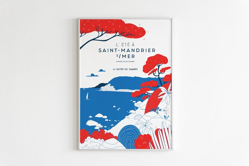 CARTEL “El rastro de los funcionarios de aduanas – Saint-Mandrier-sur-Mer” imagen 1