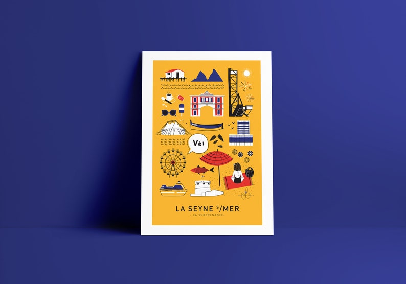 CARTEL “La Seyne-sur-Mer” imagen 2