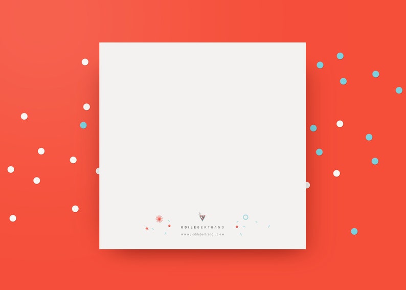 CARTE DE VOEUX "Joyeux Noël" image 2