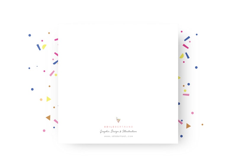 CARTE "Joyeux anniversaire " image 2