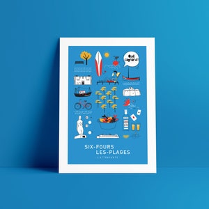 CARTEL “Six-Fours-les-Plages” imagen 2