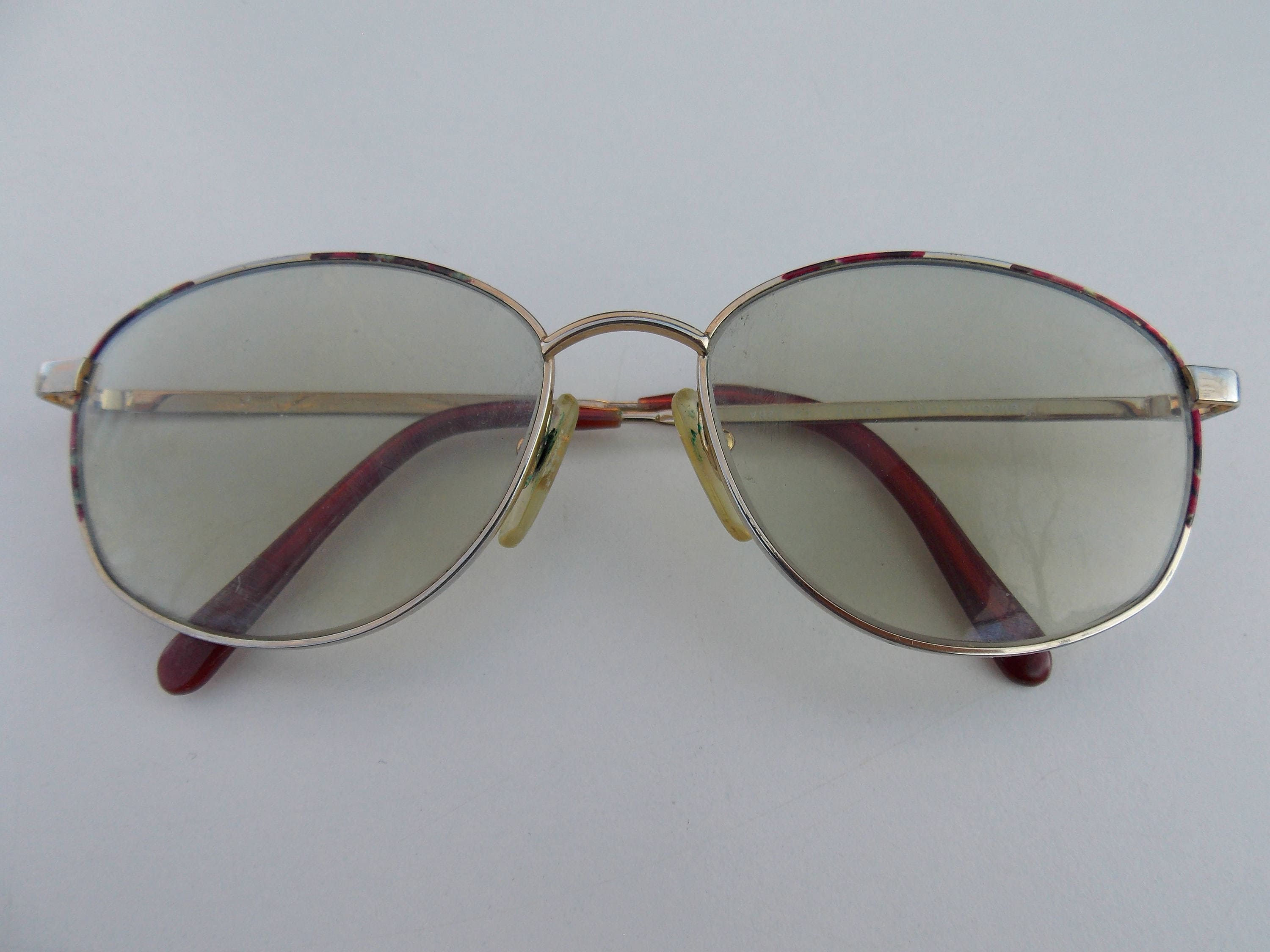 Classic Gold Frame Glasses Vintage Glasses Gold Frame Etsy UK