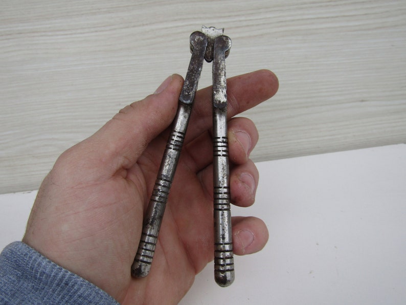 Vintage Metal Steel Nut Cracker / One side metal Nutcracker / Etsy