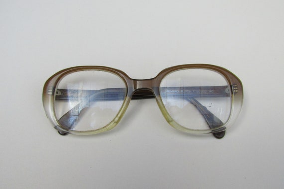 MENRAD glasses, brown frame, vintage glasses, geni
