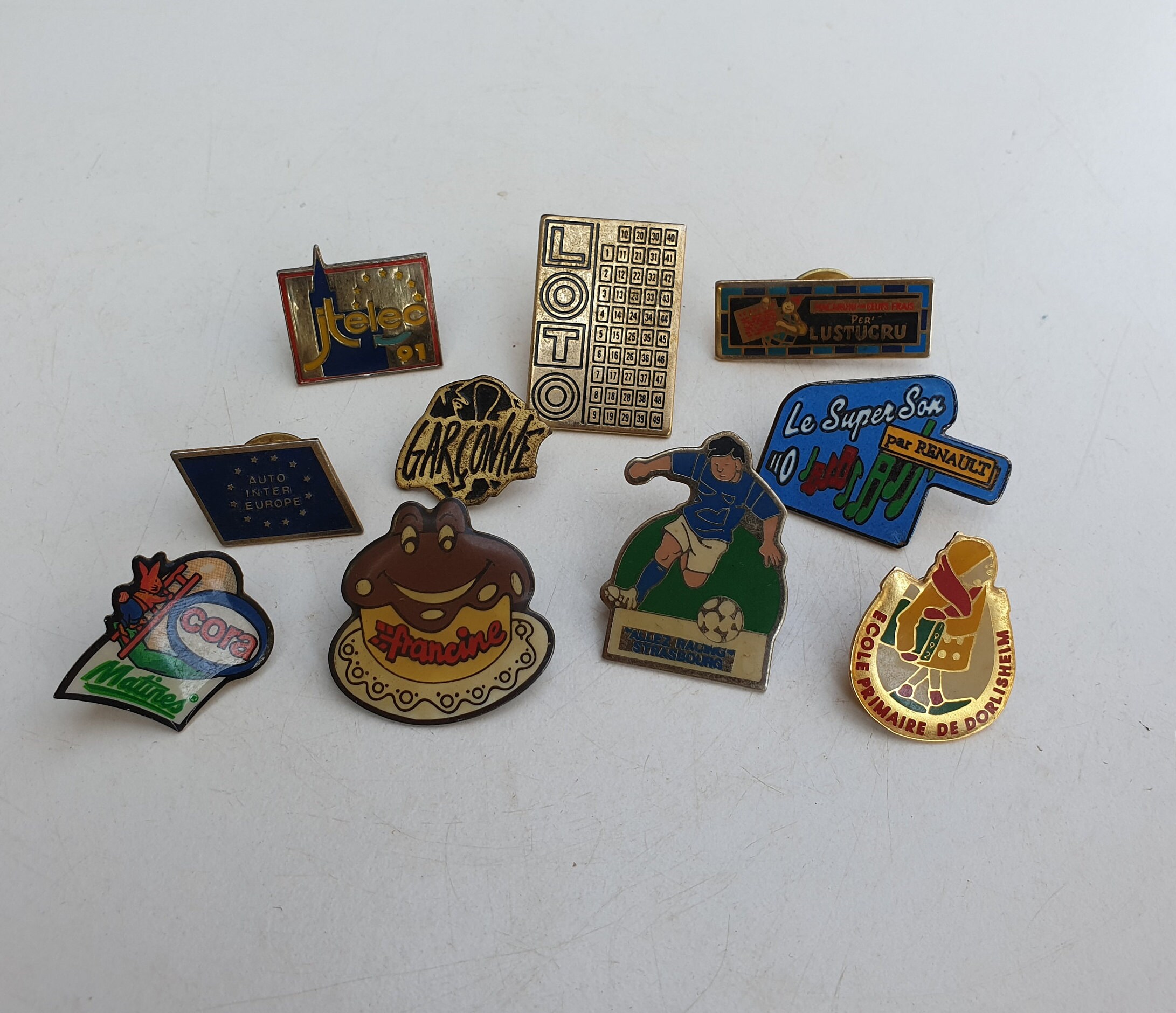 Lot 10 pin vintage pin france pin old pin collector gift Etsy