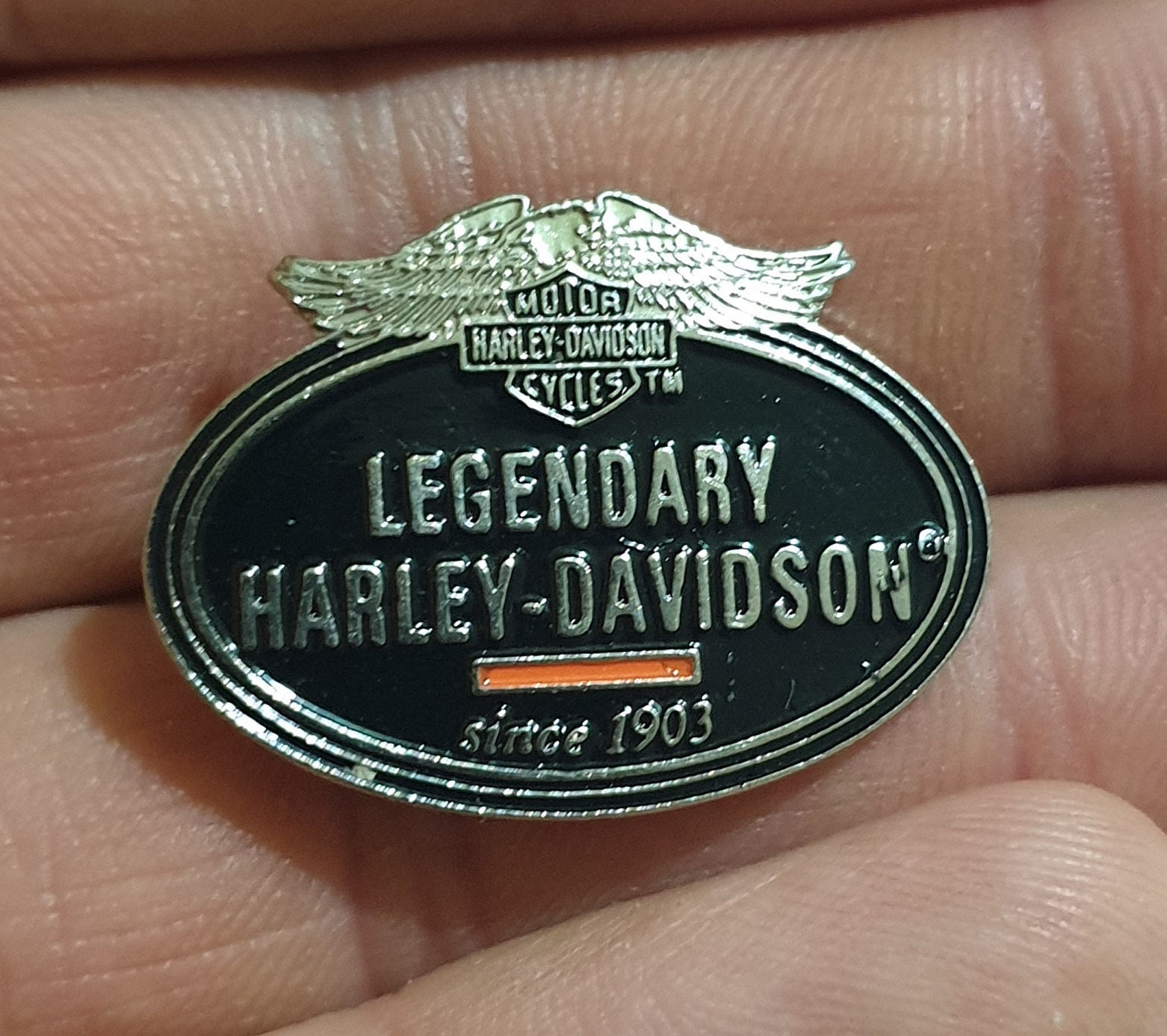 Harley Davidson Harley Davidson pin pin badge motorcycle Etsy