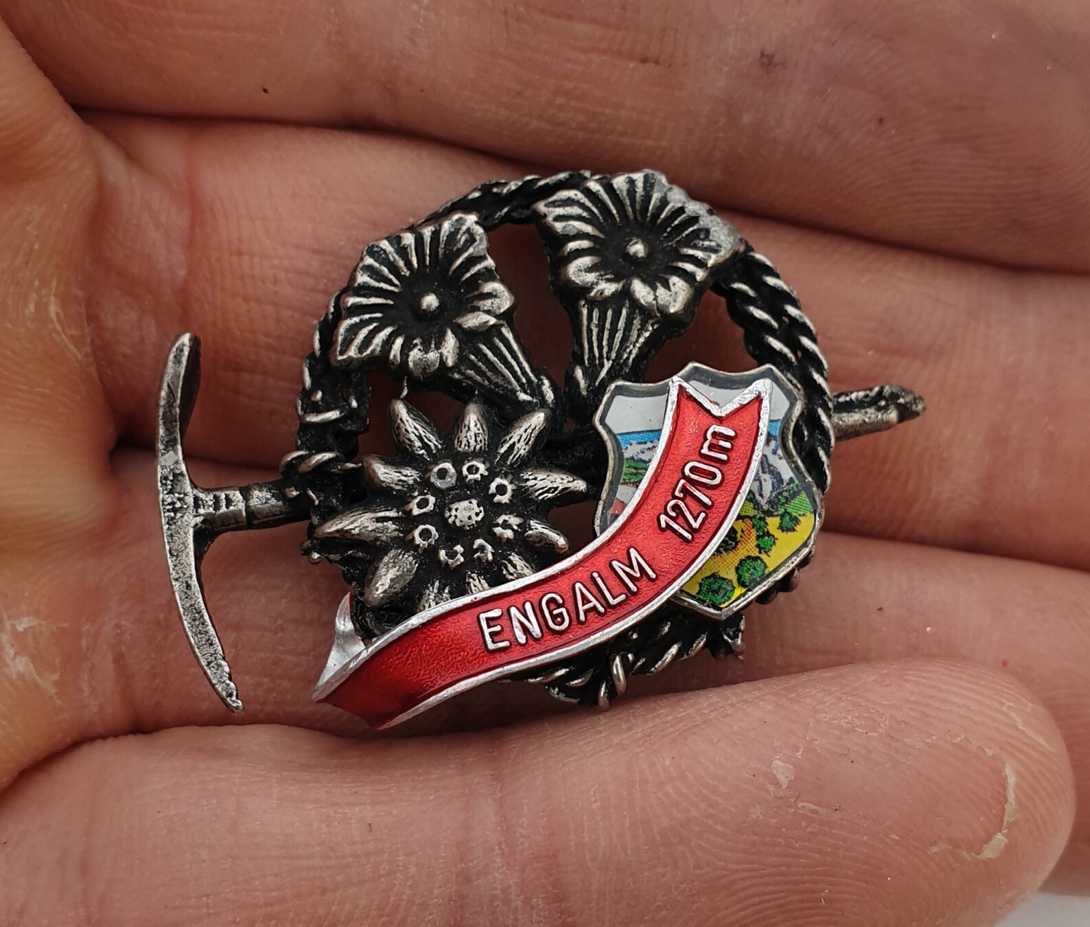 Germany hiking pin austria pin badge walking pin Etsy