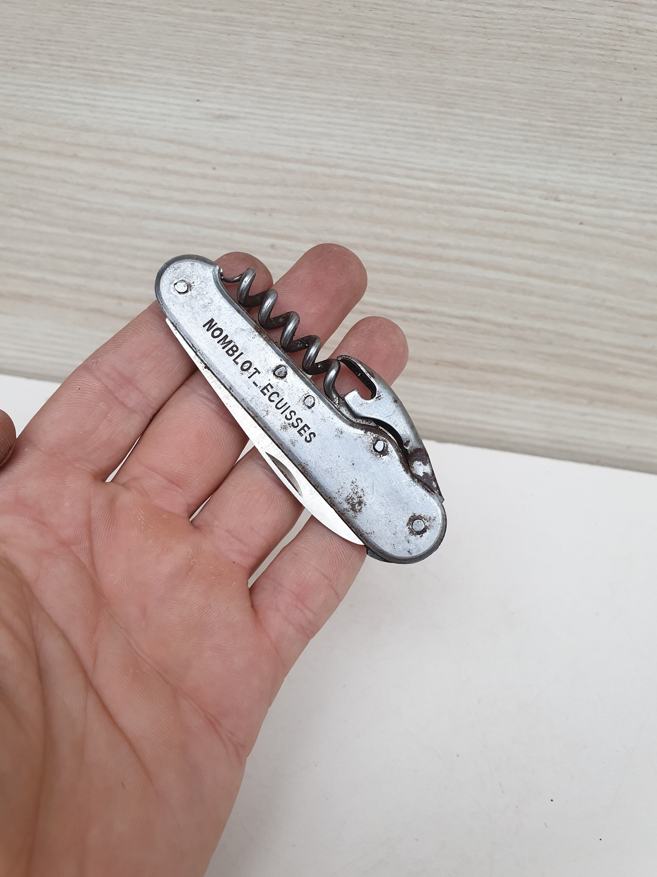 Vintage pocket knife bottle opener wine opener gift gift Etsy