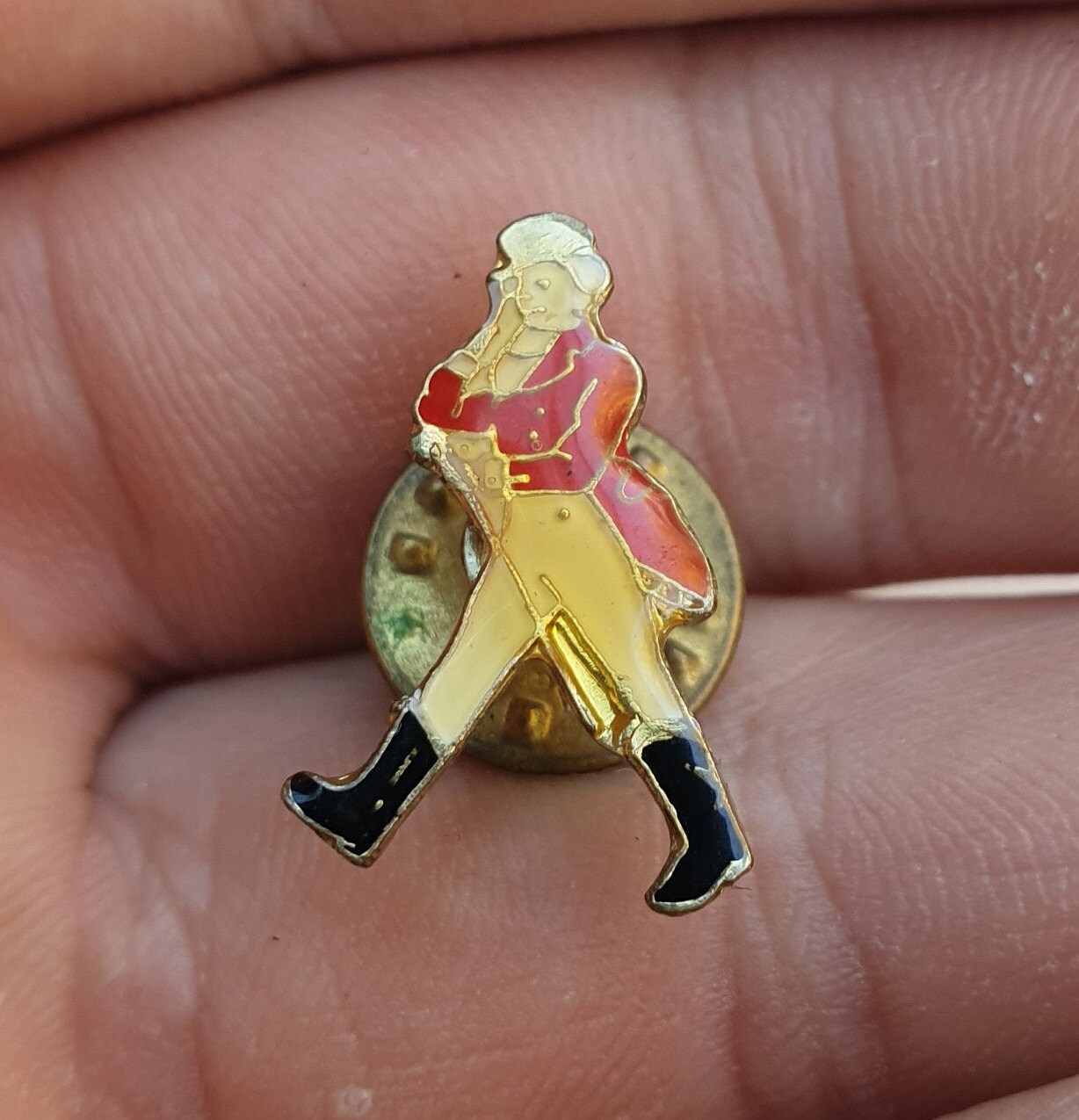 Johnnie Walker Striding Man Scotch Whisky Lapel Pin Enamel Etsy