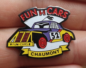 vintage pin cool Fun cars retro sport pin hobby car pin sport