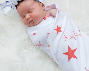 patriotic swaddle