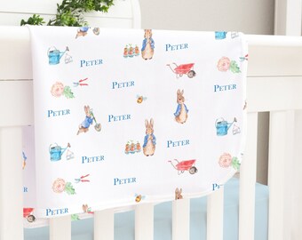peter rabbit swaddle