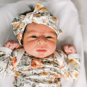 Baby sleep gown tie bottom clearance