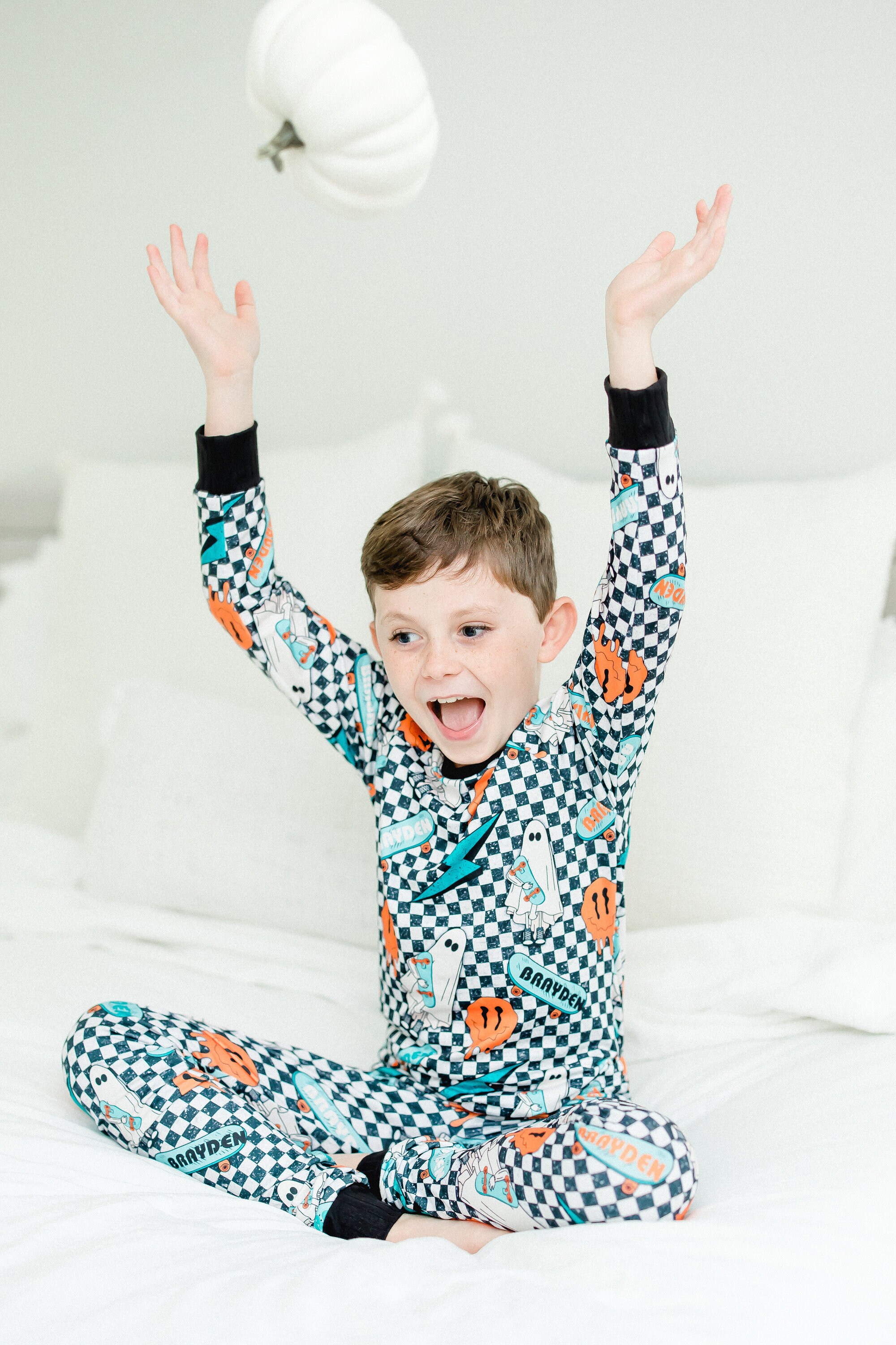 Boys skateboard pajamas hotsell