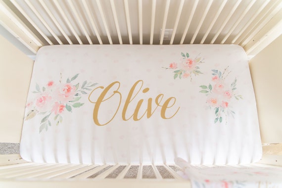 crib sheets personalized