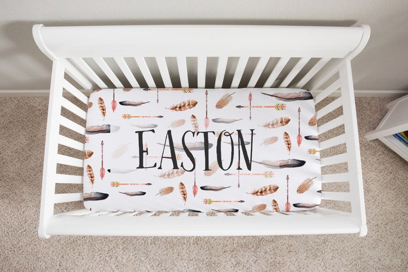 crib sheets personalized