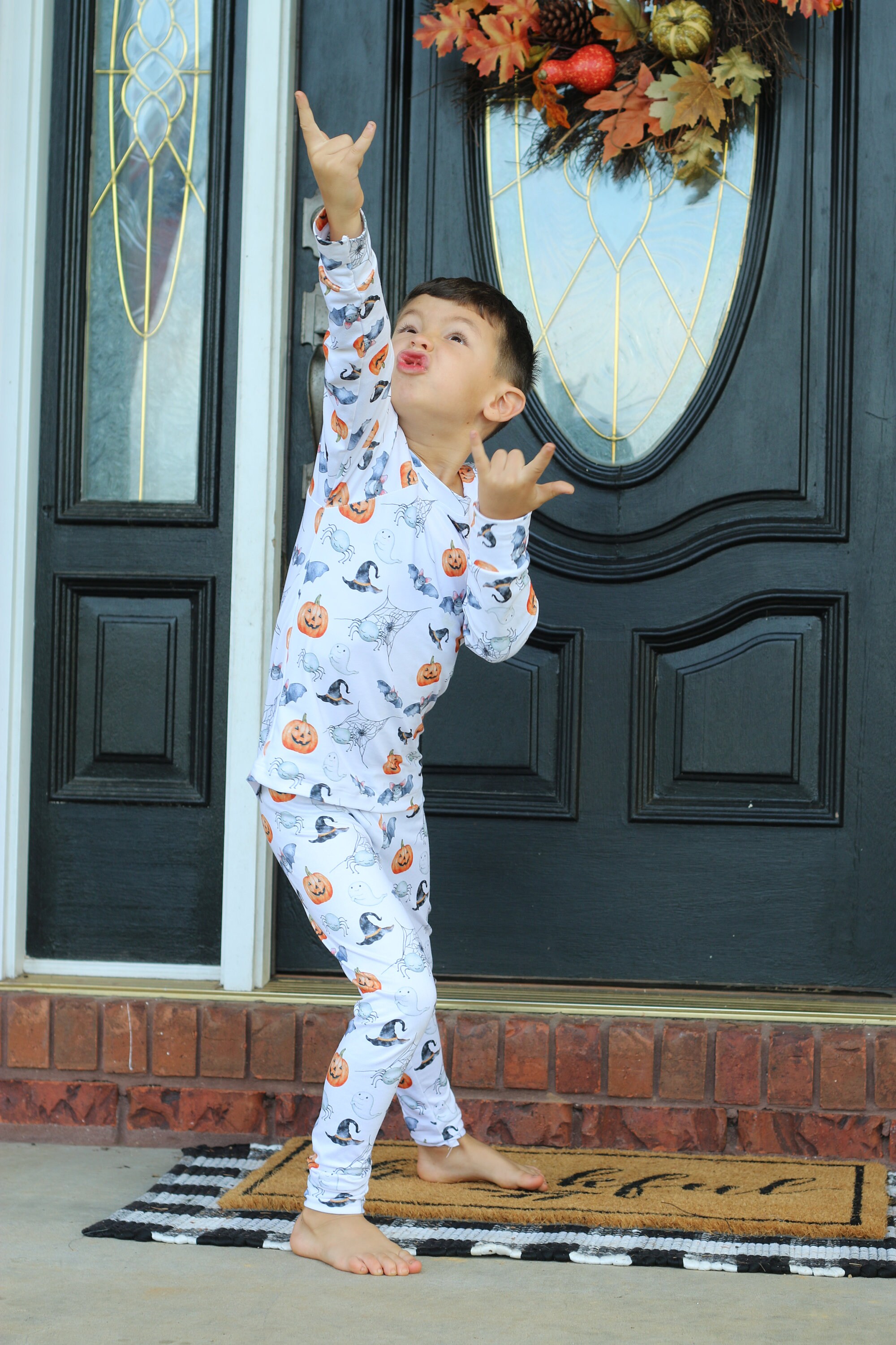 Halloween pajamas baby girl sale