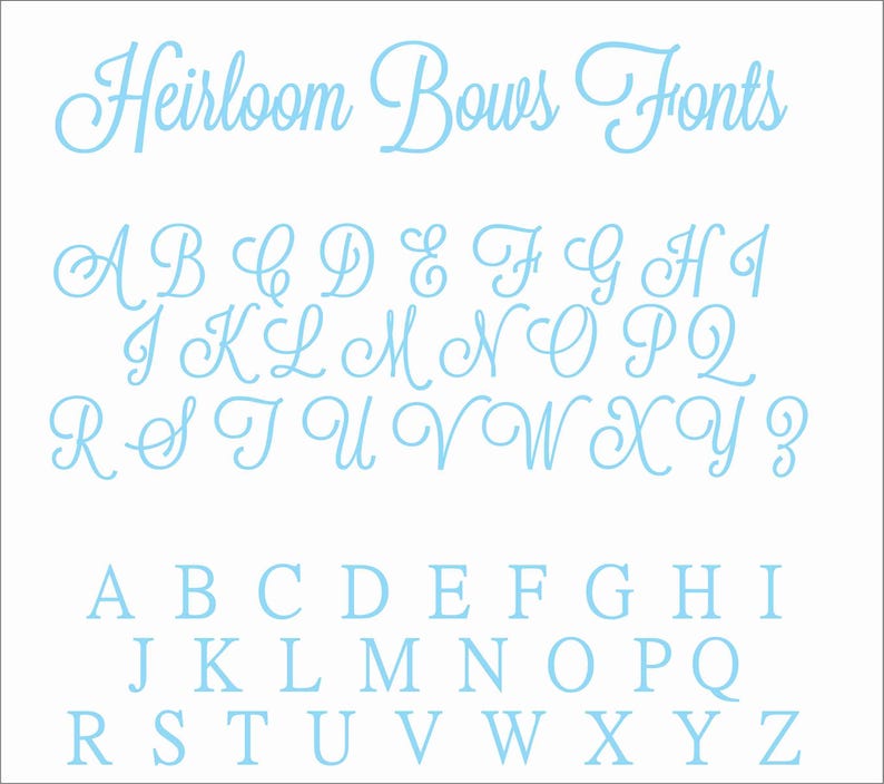 a collection of various font styles and lettering, including cursive and block fonts, arranged in a grid format. The font styles range from simple to more intricate, and the lettering includes both uppercase and lowercase letters. The image does not contain any redundancy or vague descriptions, and it does not include multiple images. The image is a single, cohesive unit focused on the fonts and lettering.