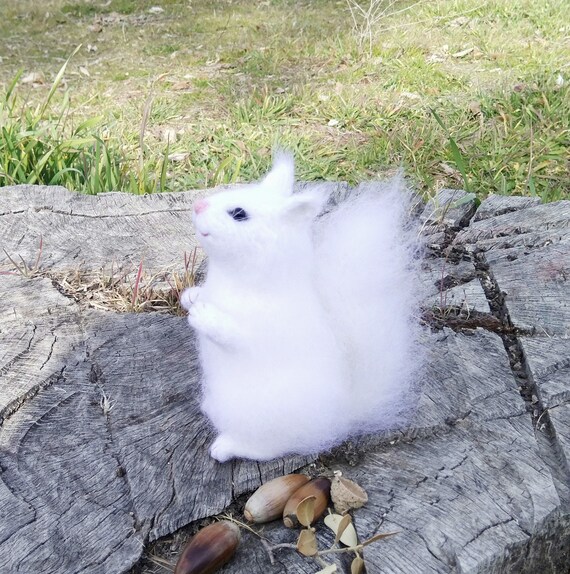 white squirrel stuffed animal