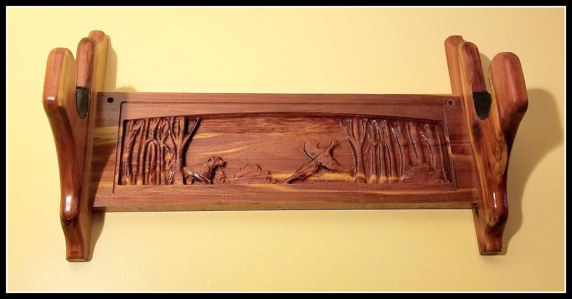 Bastidor de exhibición de pistola de cedro rojo occidental | Etsy