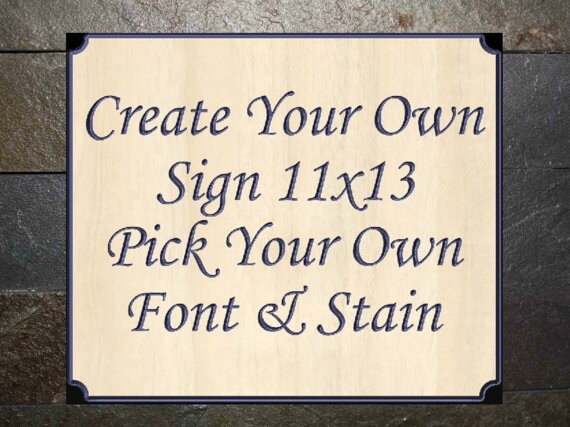 Make A Sign Free Printable 8x10 DIY Printable Sign Template For 