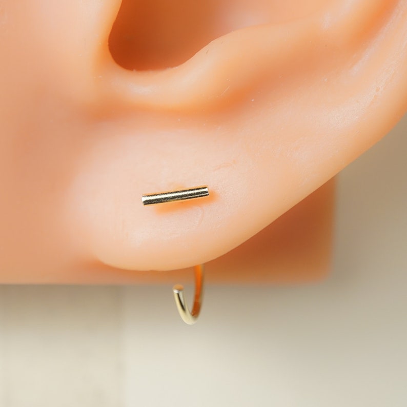 Hug Hoop Hug Earrings Hugger Ring Open Hoops Minimalist Small Hoop Earring