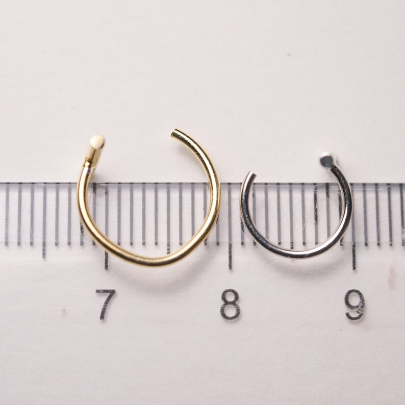 Hug Hoop Hug Earrings Hugger Ring Open Hoops Minimalist Small Hoop Earring