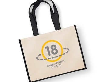 Borsa regalo per il 18° compleanno, idea regalo per 18 anni, borsa
