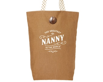 Nanny Gift Bag Verjaardagscadeau voor Nanny Shopping Beach Tote Keepsake Christmas Xmas Gift Idee