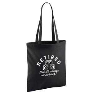 Ruhestand Geschenk Tasche Idee Ruhestand Geschenk für Männer Frauen Glücklicher Ruhestand Preis verlassen Arbeit Lustige Ruhestand Tote Einkaufstasche Andenken