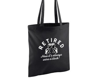 Ruhestand Geschenk Tasche Idee Ruhestand Geschenk für Männer Frauen Glücklicher Ruhestand Preis verlassen Arbeit Lustige Ruhestand Tote Einkaufstasche Andenken