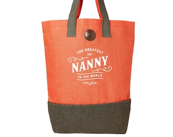 Nanny Gift Bag Verjaardagscadeau voor Nanny Shopping Beach Tote Keepsake Christmas Xmas Gift Idee