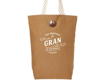 Gran Gift Bag Birthday Present for Gran Shopping Beach Tote Keepsake Christmas Xmas Gift Idea