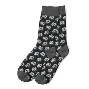 50th Birthday Socks Gift for Men Present Keepsake Idea for Him Husband Dad Friend 50 Years Old Party Prop Size UK 6 to 11 - USA 7 to 12