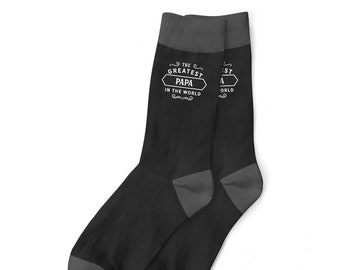 Cadeausokken voor papa Verjaardag of kerstcadeau voor papa Herensokken Vaderdag aandenken Kerstcadeau-idee Feest Maat VK 6 t/m 11 - VS 7 t/m 12