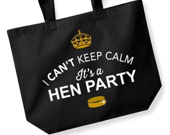 Hen Party Bag Gift Wedding Hen Night Hen Do Party Squad Hen Party to be Present Bridal Shower Tote Bag Keepsake