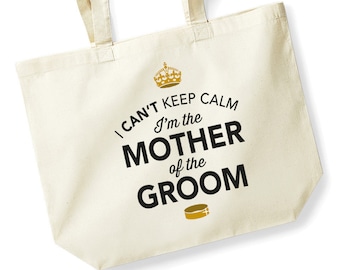 Mother of Groom Bag Gift Wedding Hen Night Hen Do Party Squad Mother of Groom to be Present Bridal Shower Tote Bag Keepsake