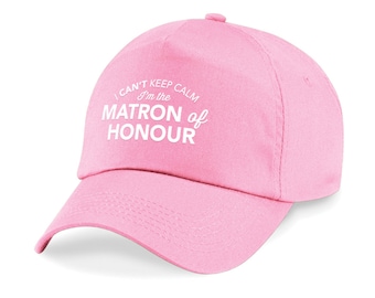 Matron of Honour Hat Gift Present Hen Party Wedding Day Gift Keepsake for Your Special Day Favor