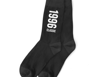 30th Birthday Gift Socks for Men Present Keepsake Party Prop Husband Dad Friend Age 30 Years Old Idea for Him Size UK 6 to 11 - USA 7 to 12