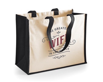 Wife Gift, Bag, Cool Christmas Gift For Wife, Birthday, Novelty Present For Wife! Fantastic Keepsake For Any Time Of Year!