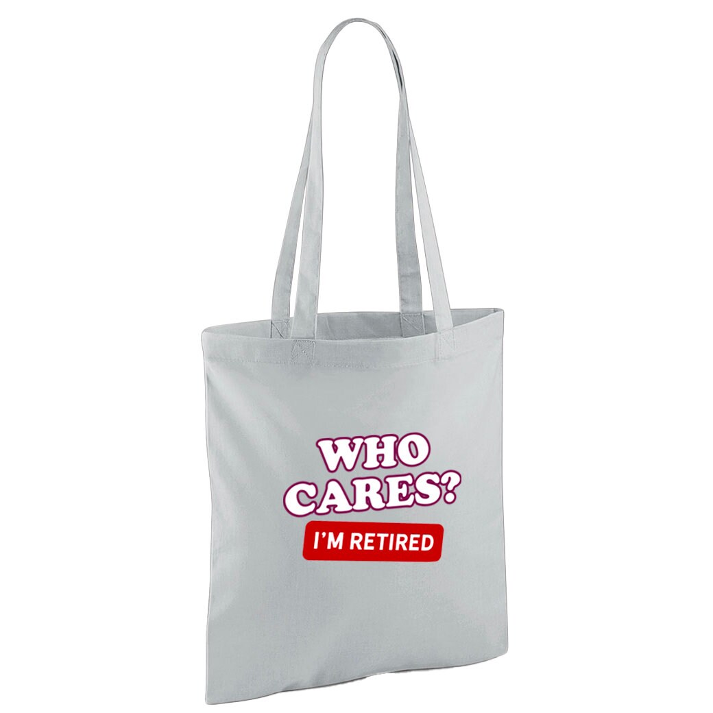 Borsa Regalo Per Pensione Divertente | 42x33x19 Cm, Tracolla, Con Scritta "Not My Problem" Per Uomo O Donna