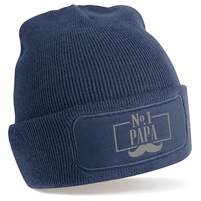 Papa Geschenk Beanie Mütze Geburtstagsgeschenk Vatertag Andenken Weihnachten Xmas für Papa Bild 5