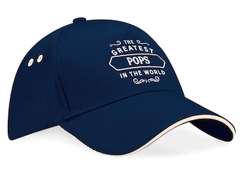 Pops Gift Hat for Birthday Baseball Cap Keepsake Father’s Day Present for Pops