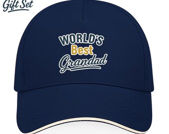 Personalised Grandad Baseball Cap & Socks Gift Set For Christmas Xmas Birthday Present