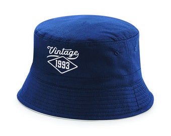 30th Birthday Gift Bucket Hat Present Cap 30th Birthday Gift Keepsake Idea Vintage 30 Years Old 30 Birthday Gift