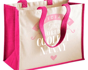 Nanny Gift Bag Verjaardagscadeau voor Nanny Coolste Nanny Nieuwigheid Aandenken voor Nanny