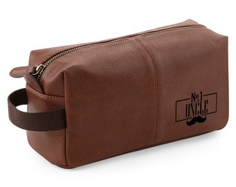 Uncle Wash Bag Gift Present For Best Uncle for Birthday Christmas Uncle’s Day Fantastic Quality Practical Dopp Kit Keepsake