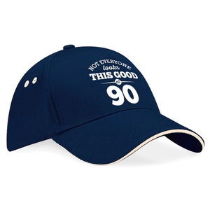 90° compleanno, cappellino da baseball, regalo per il 90° compleanno, ricordo, non tutti sembrano così belli a 90’, regalo per 90 anni